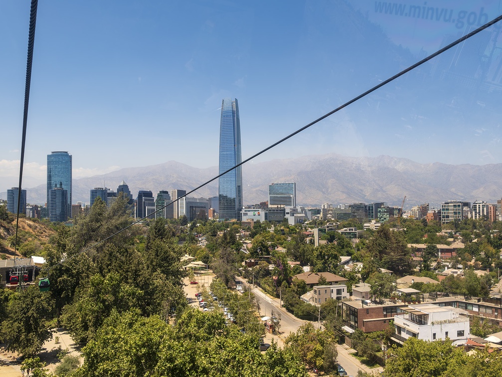 2024 02 Santiago de Chile San Cristóbal Hill Cable Car Bild01 web